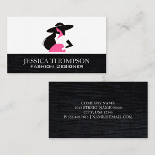 Velvet Fashion Fabric Business Card