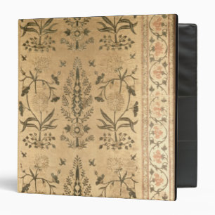 Velvet floor spread, Moghul, Shah Jahan period, 16 3 Ring Binder