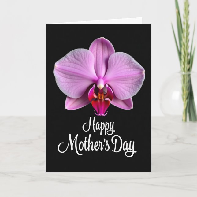 Velvet Flower Family Love Card (Front)