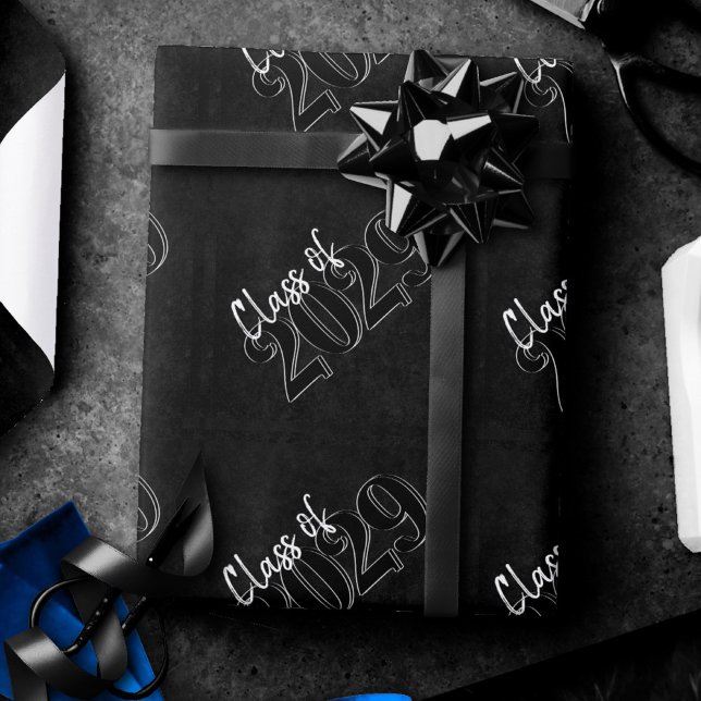 Velvet Grad | Onyx Black Jewel Tone Grunge Wrapping Paper (Creator Uploaded)