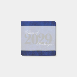 Velvet Grad   Sapphire Blue Custom Keepsake Post-it Notes