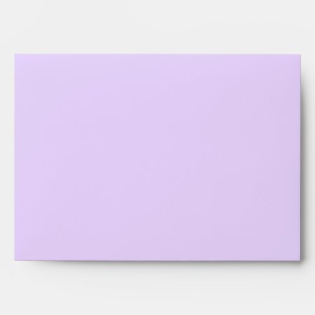 Velvet In Lavender Envelope