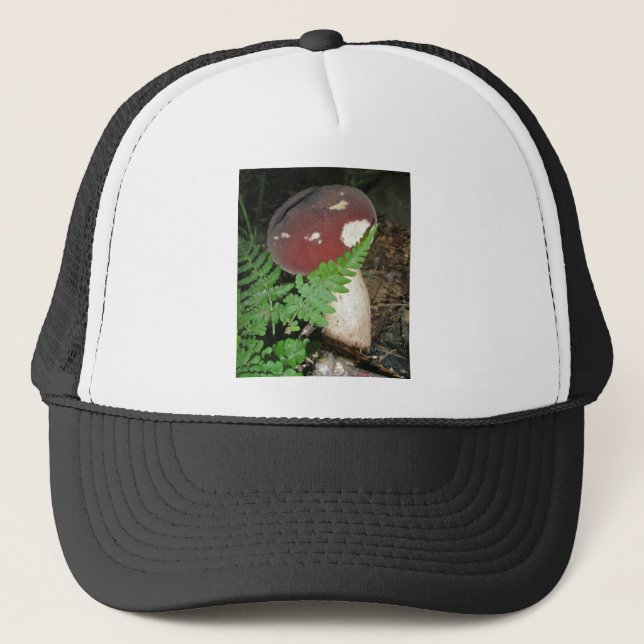 Velvet Mushroom Hat (Front)