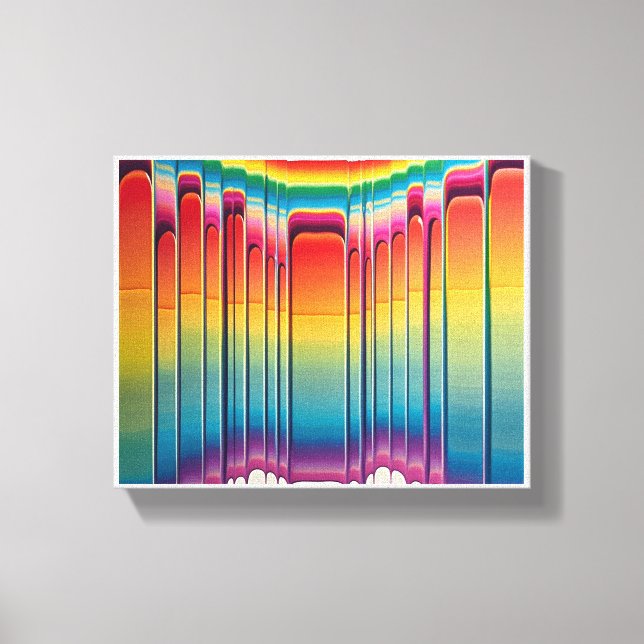 Velvet Nights Canvas Print (Front)