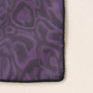 Velvet Orchid Abstract Wild Pattern Scarf