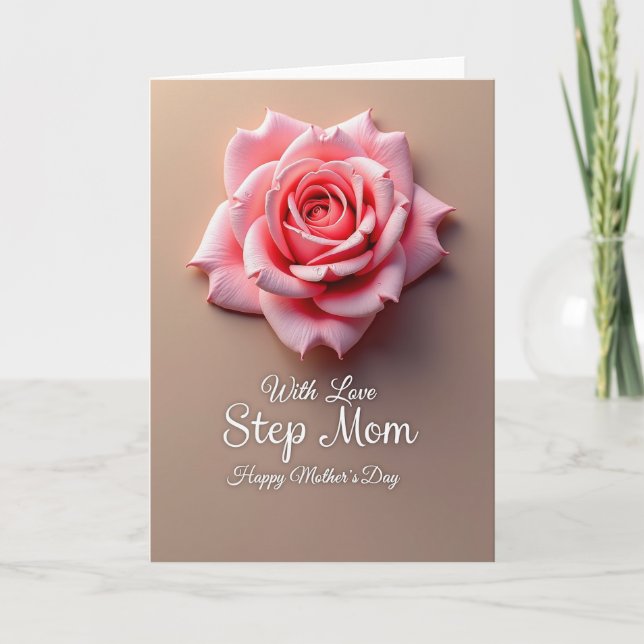 Velvet Petal Mothers Day Art Card (Front)