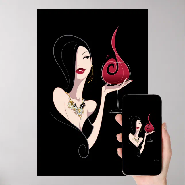 Velvet Poster Large Zazzle