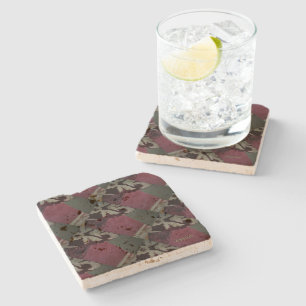 Velvet Quilting Stone Coaster