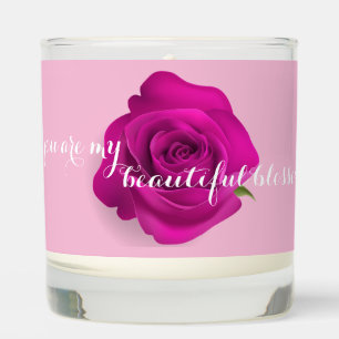 Velvet Rose Candle - Eternal Love Fragrance Jar