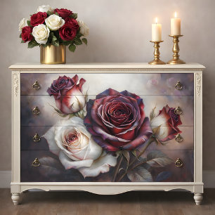 Velvet Rose Dreams Decoupage Tissue Paper