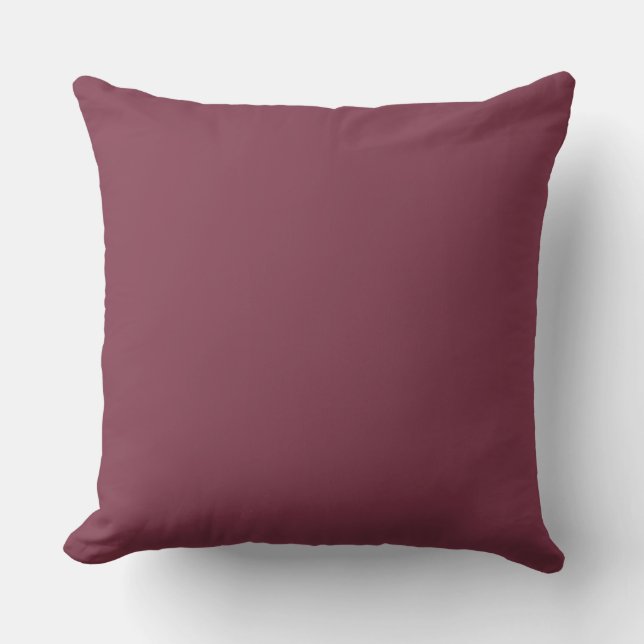 Velvet Rose - Dynamic red Throw Pillow (Front)