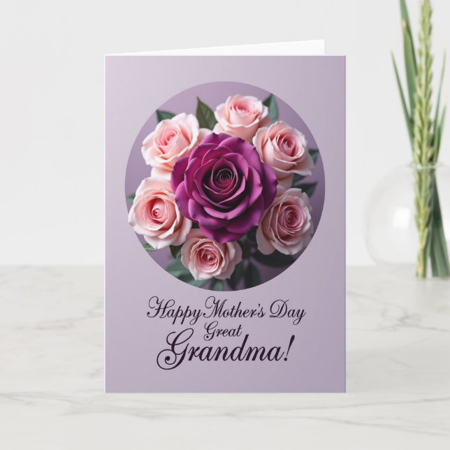 Velvet Rose Heartfelt Card (Front)