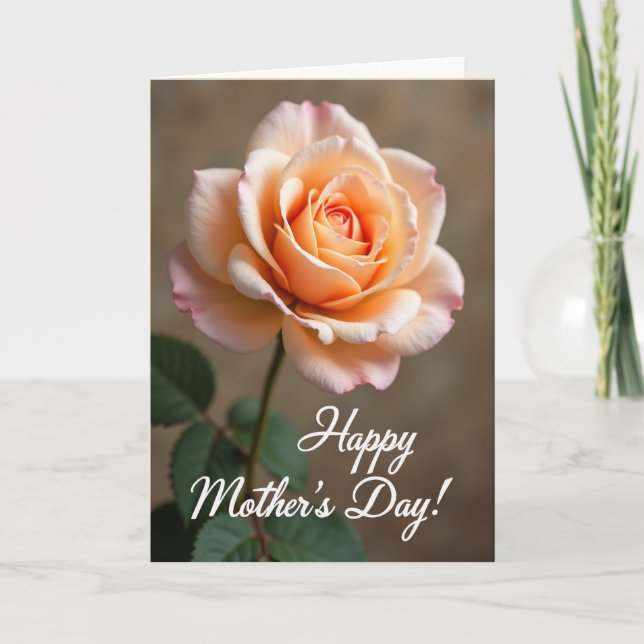 Velvet Rose Mothers Day Card (Front)