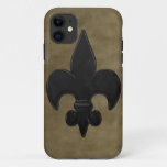 Velvet Saints Fleur De Lis Iphone 11 Case at Zazzle