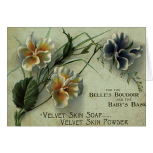 velvet skin soap cards