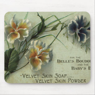 velvet skin soap mouse pad