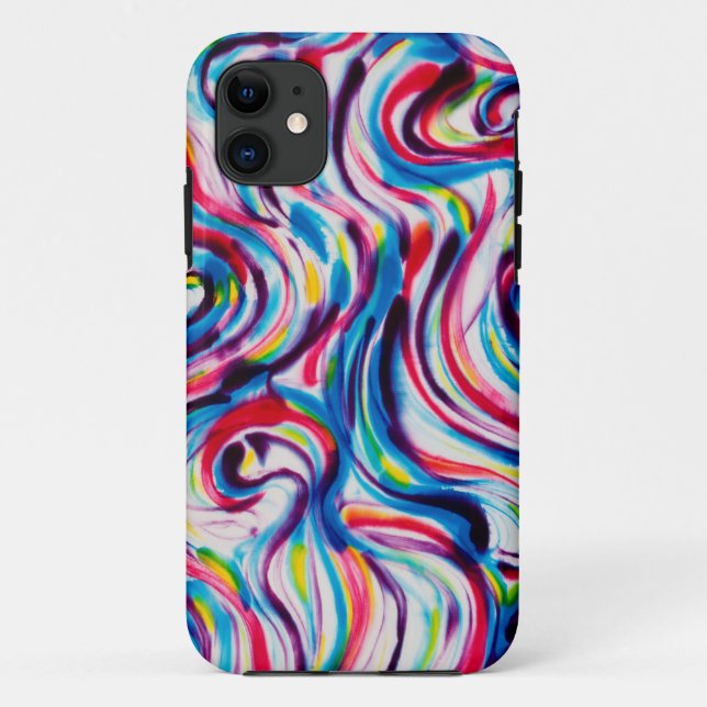 Velvet Swirls Case-Mate iPhone Case (Back)