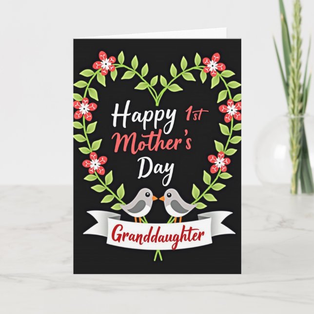 Velvet Vines Celebration Card (Front)