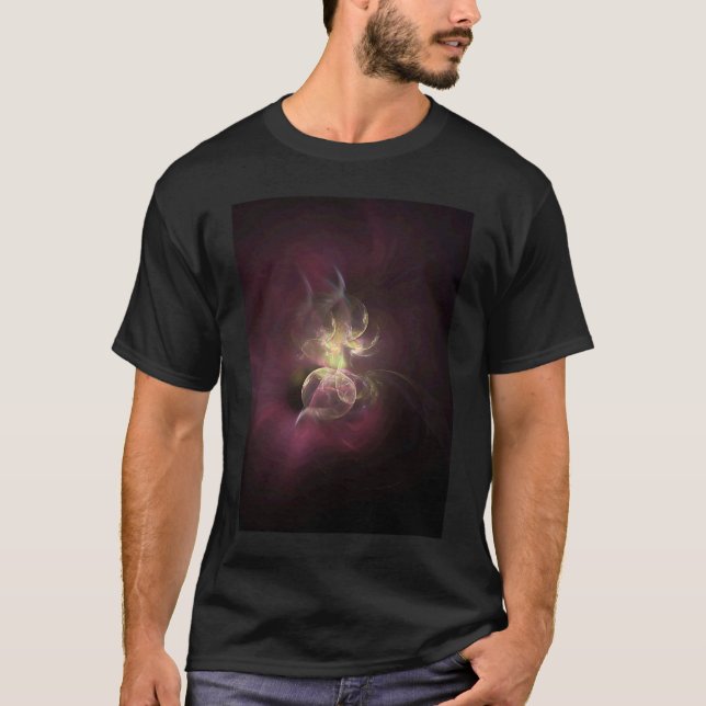 Velveteen  Fractal Mathematical T-Shirt (Front)