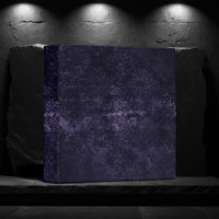Velvety Midnight Damask | Indigo Purple Grunge