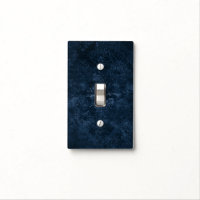 Velvety Navy Damask | Dark Blue Grunge Baroque
