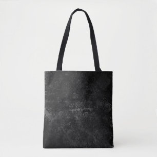 Velvety Onyx Damask Black Vampy Grunge Baroque Tote Bag