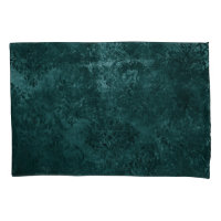 Velvety Teal Damask | Dark Green Grunge Floral