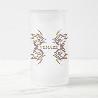 Venazz Beer Glass Frosted Glass Beer Mug