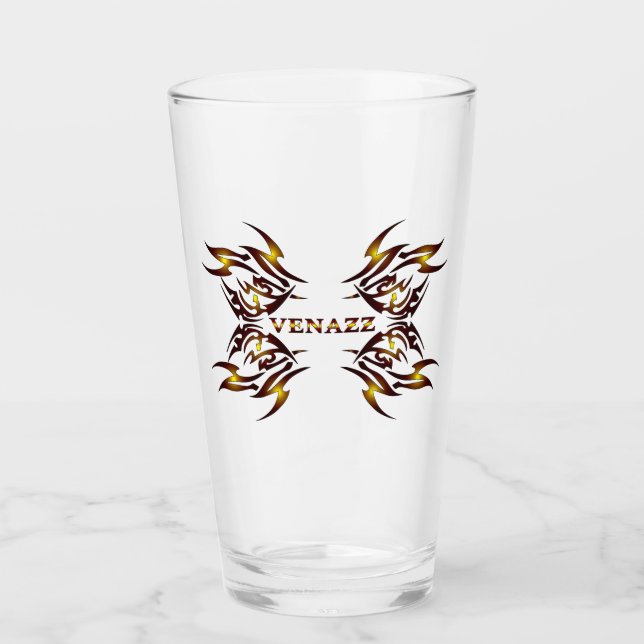 Venazz Drinkware Glass (Front)