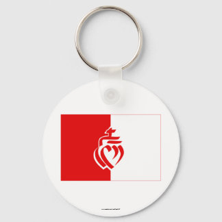 Vendée flag keychain