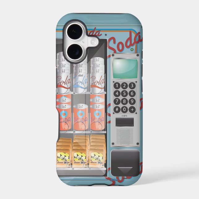 Vending Machine Iphone Case (Back)