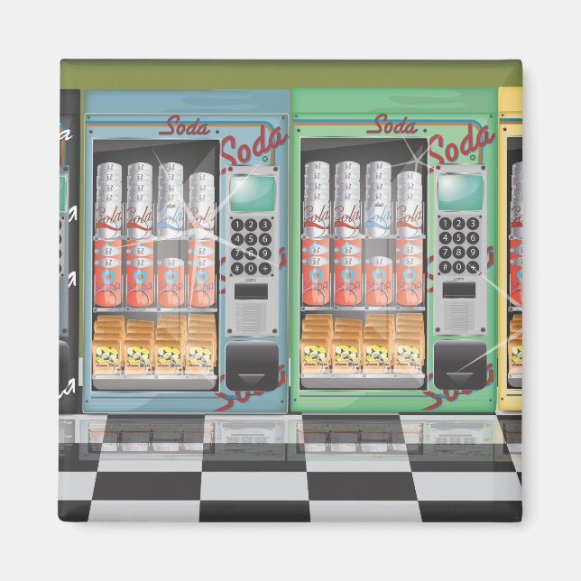 Vending Machine Magnet (Front)