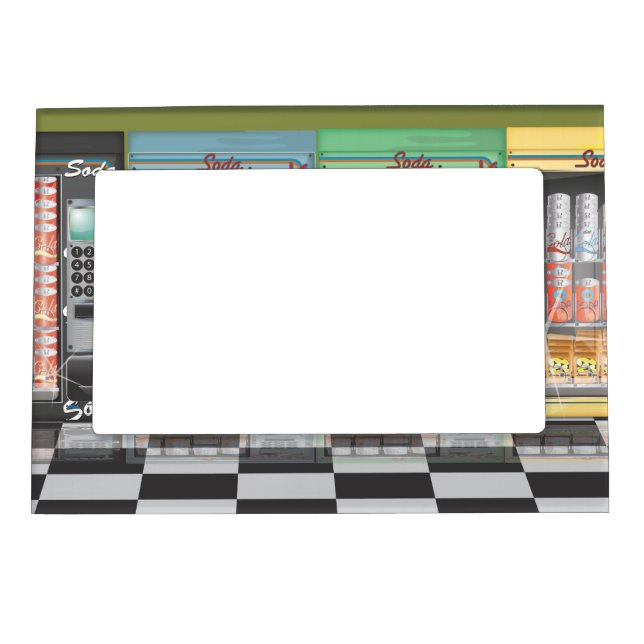 Vending Machine Magnetic Photo Frame (Front)