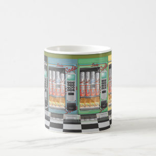 Vending Machine's Vintage Diner Color Morph Mug