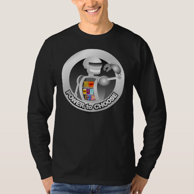 Vending Robot Power T-Shirt (Front)