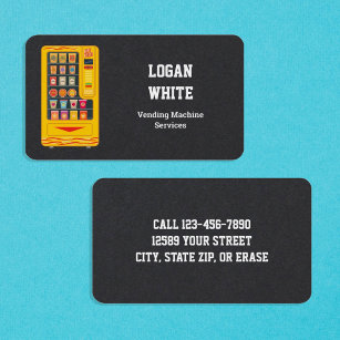 Vending Wholesale Business Card