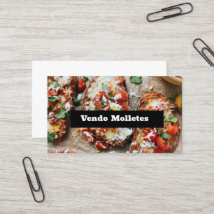 Vendo molletes business card