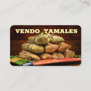 Vendo tamales Business Card