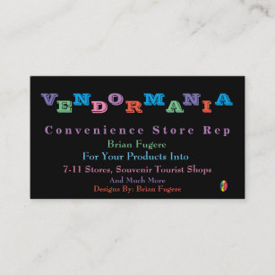 Vendor Business Card