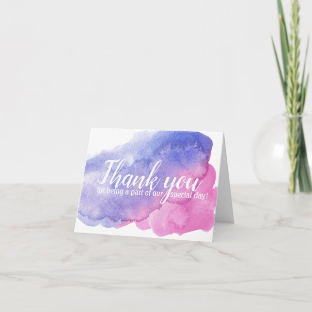 Vendor Thank You Note (Front)