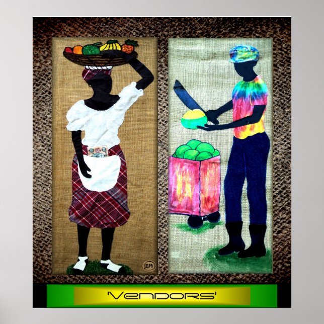 'Vendors' Poster (Front)