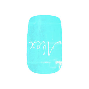 Vendredi Aqua Nail Art Decals