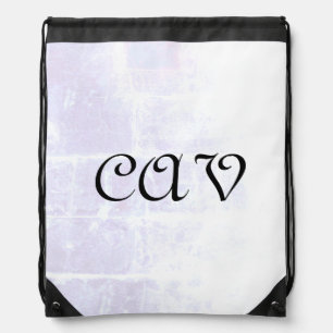 Vendredi Cornflower Blue  Drawstring Bag