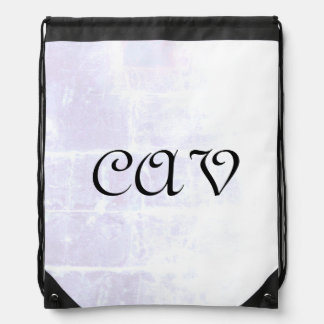Vendredi Cornflower Blue  Drawstring Bag