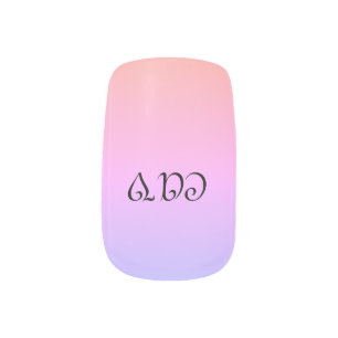 Vendredi Cornflower Blue Minx Nail Art