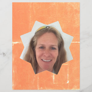 Vendredi Orange Small Sun Photo Frame 