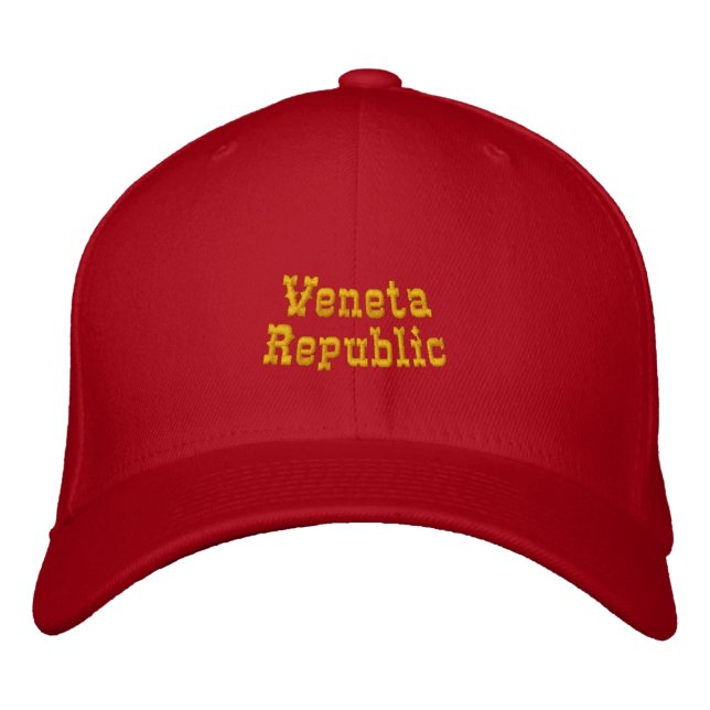 Veneta Republic Embroidered Baseball Cap (Front)