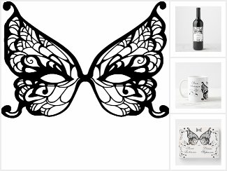Venetia Carnivale Masque Victorian Ornate Flourish