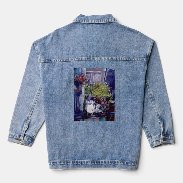 Venetian Afternoon Denim Jacket (Back)