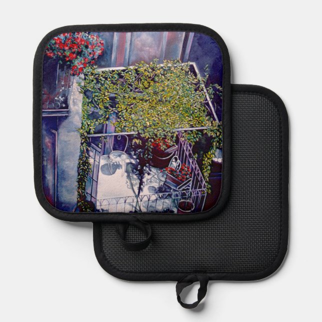 Venetian Afternoon Pot Holder (Front/Back)